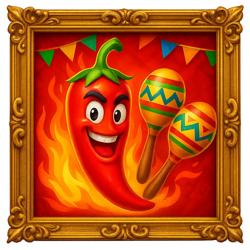 Chilli Heat Spicy Spins slot game artwork